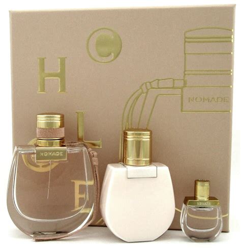 chloe nomade perfume gift set.